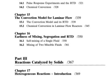 کتاب طراحی راکتور اشپیل (Chemical Reaction Engineering) به زبان انگلیسی